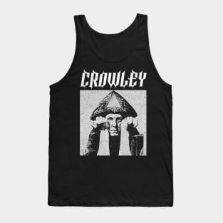 Aleister Crowley †† Occultist Vintage-Style Design Tank Top